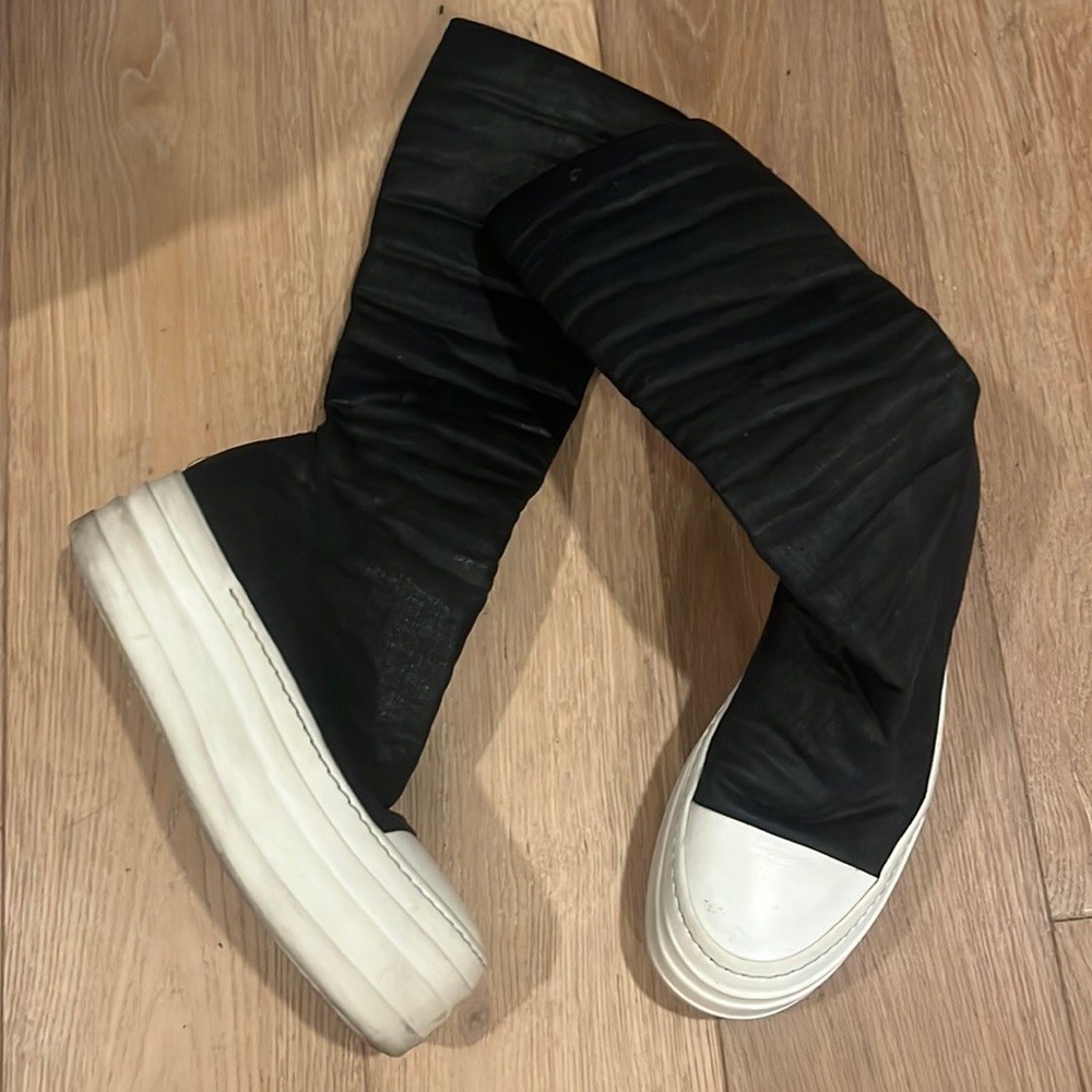 RICK OWENS DRKSHDW platform boot